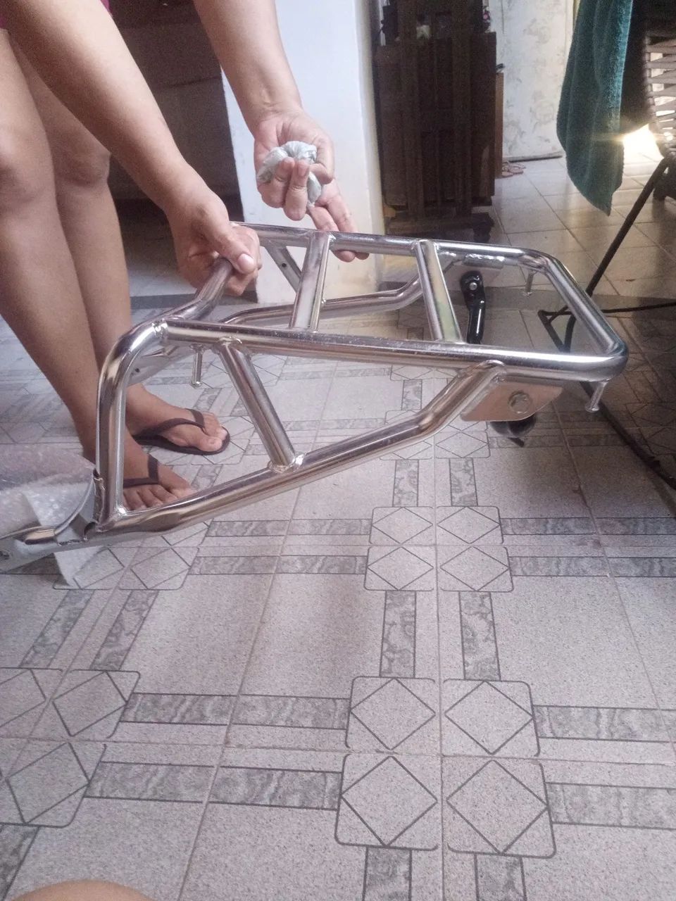 Bagageiro CG150 - Foto 2