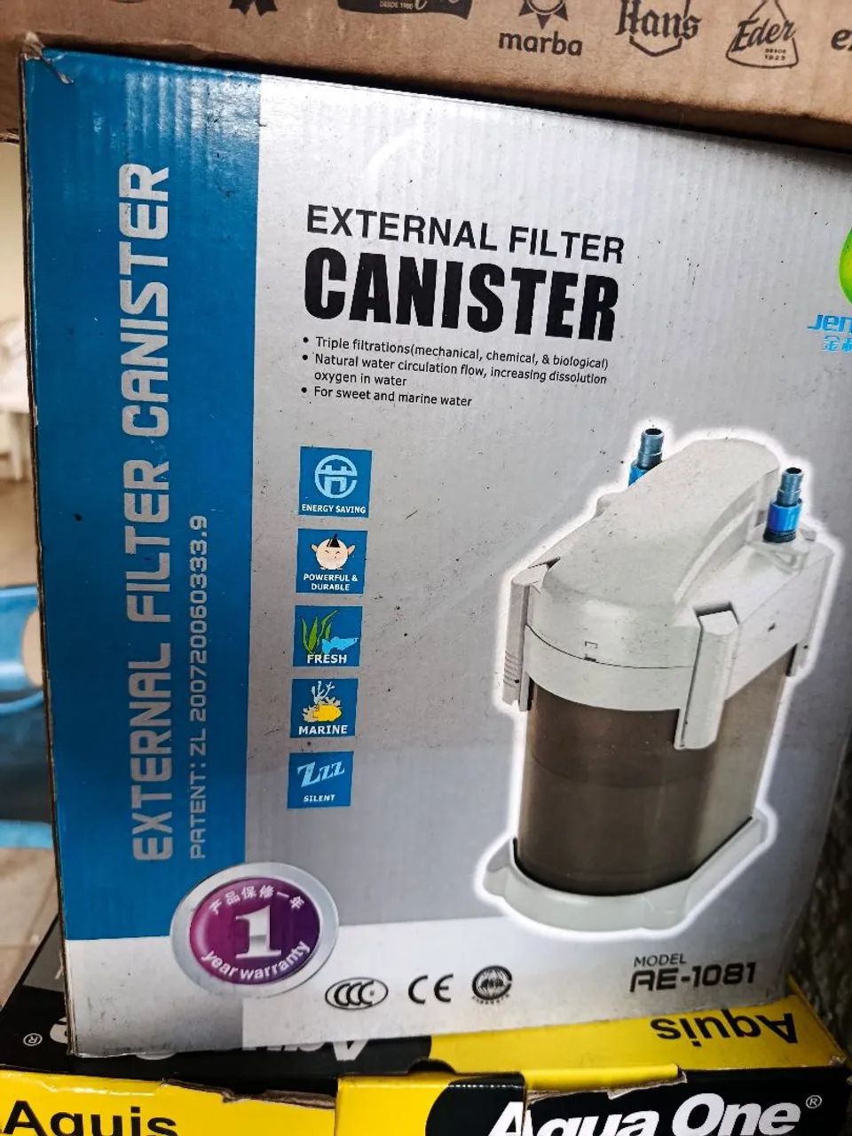 Filtro para aquário 