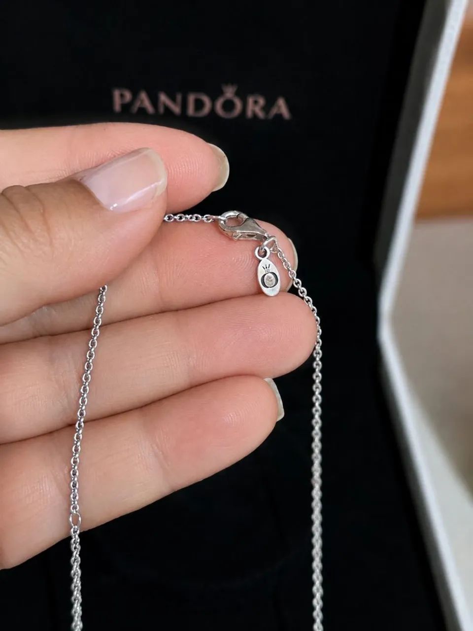 Corrente prata pandora - Foto 2