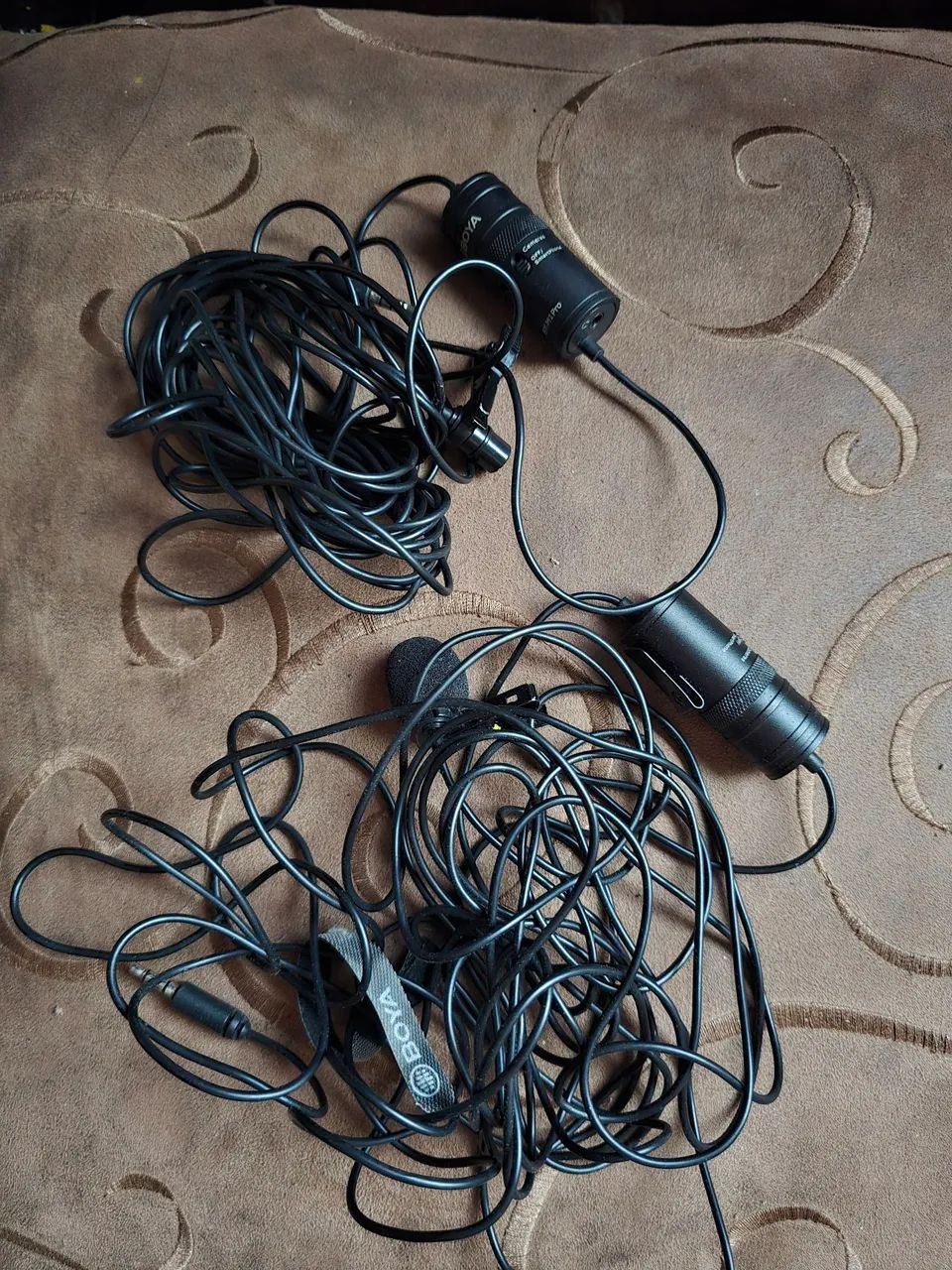 Microfone de Lapela Boya m1 pro (2 pelo preço de 1)