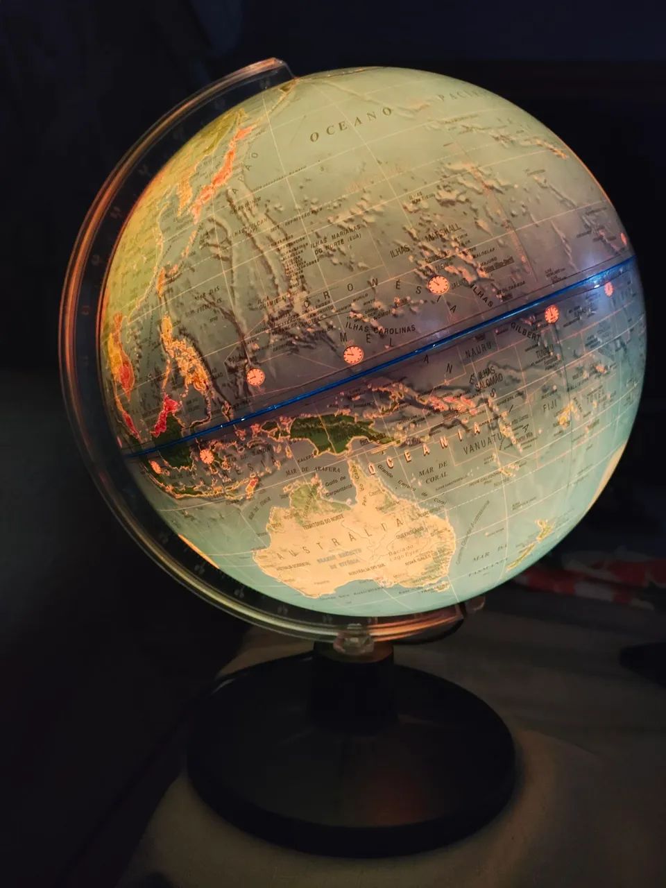 Globo terrestre luminoso  - Foto 3