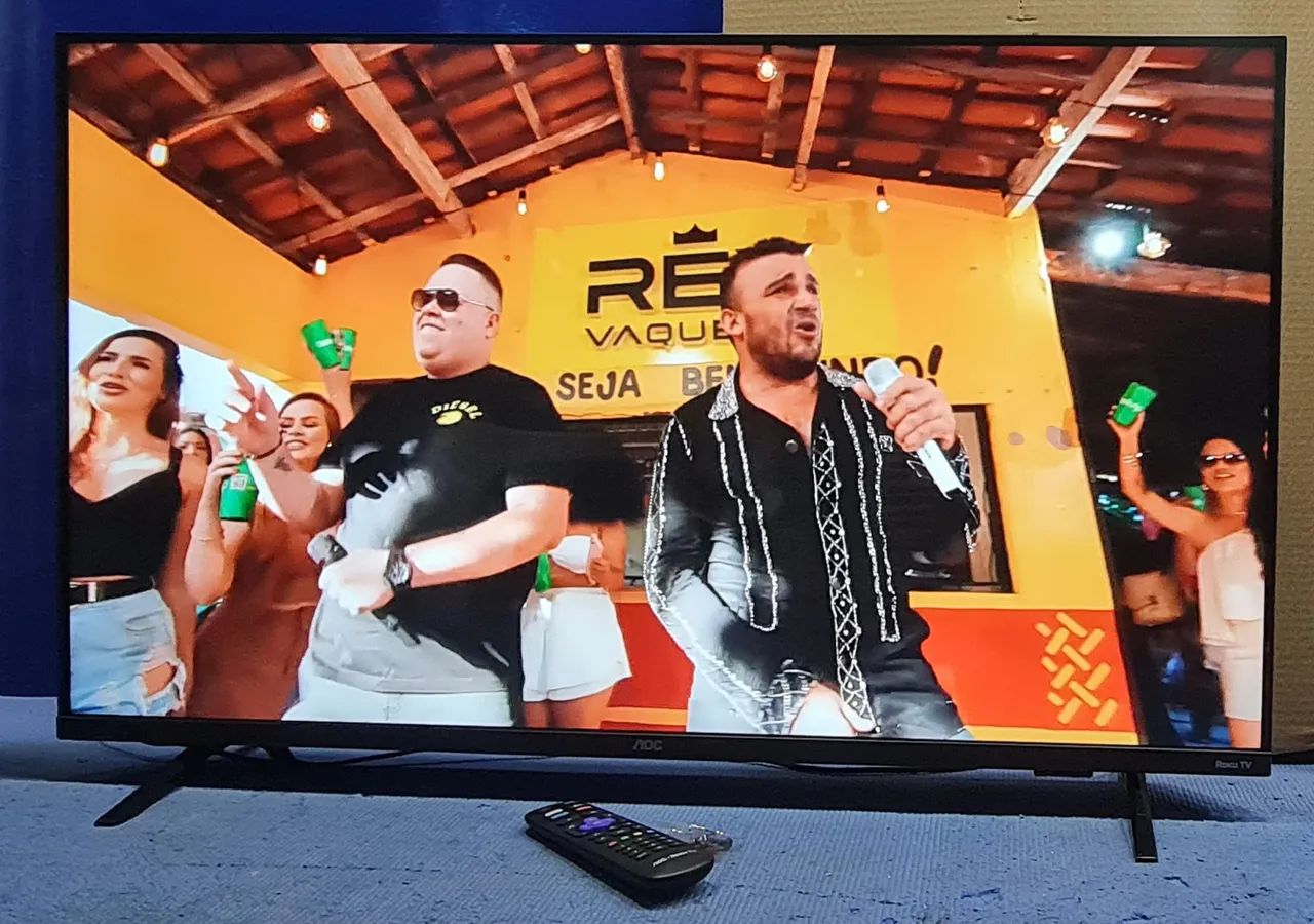 TV AOC SISTEMA ROKU 43 polegadas