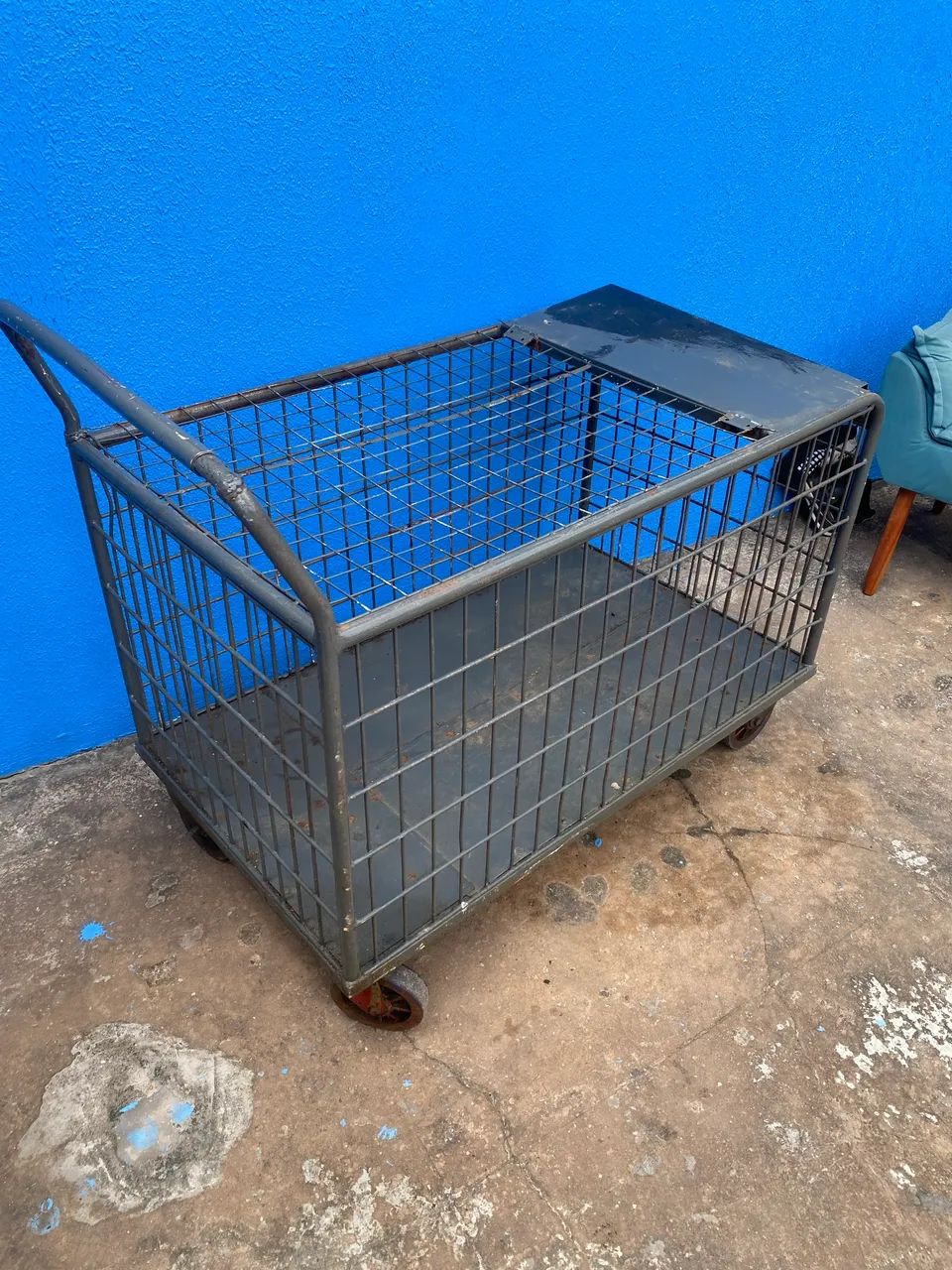 Carrinho de Transporte Industrial 