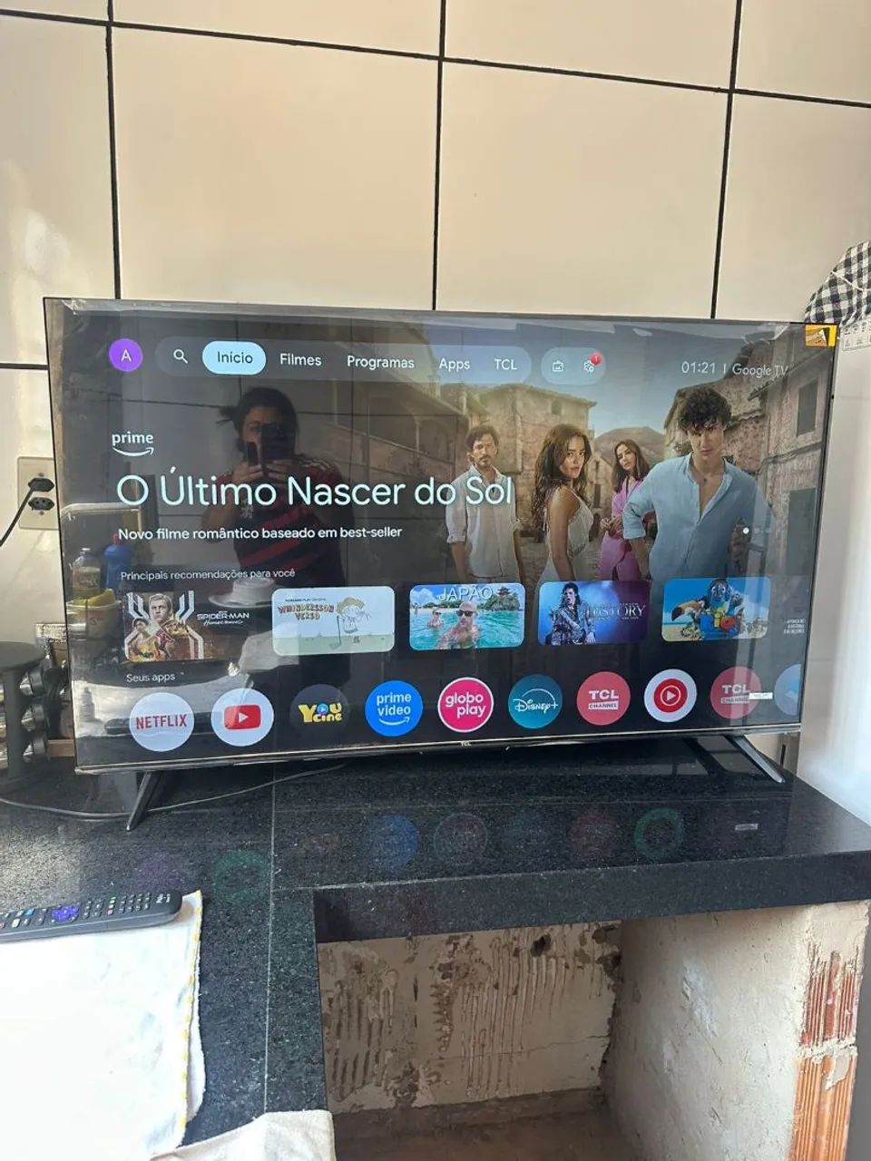 Smart 50 4K TCL no plástico  - Foto 5
