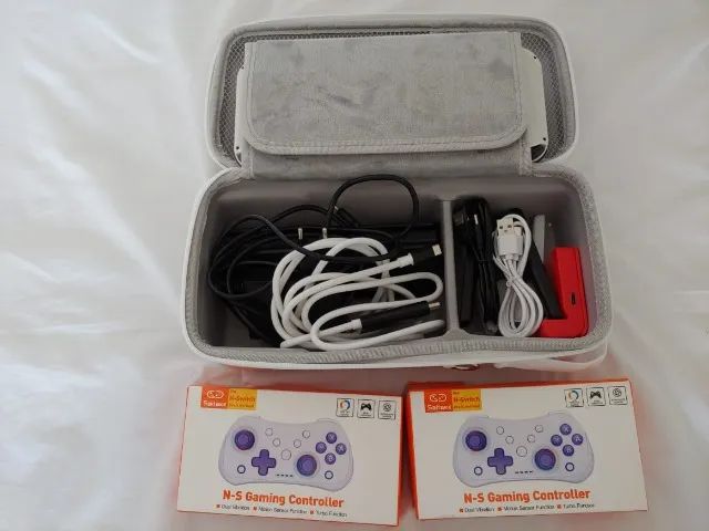 Nintendo Switch Oled + Acessorios - SP-ZN - Foto 4