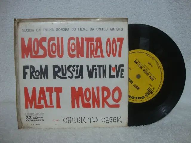 COMPACTO VINIL - JAMES BOND 007 - MOSCOU CONTRA 007 - 1964 - Foto 3