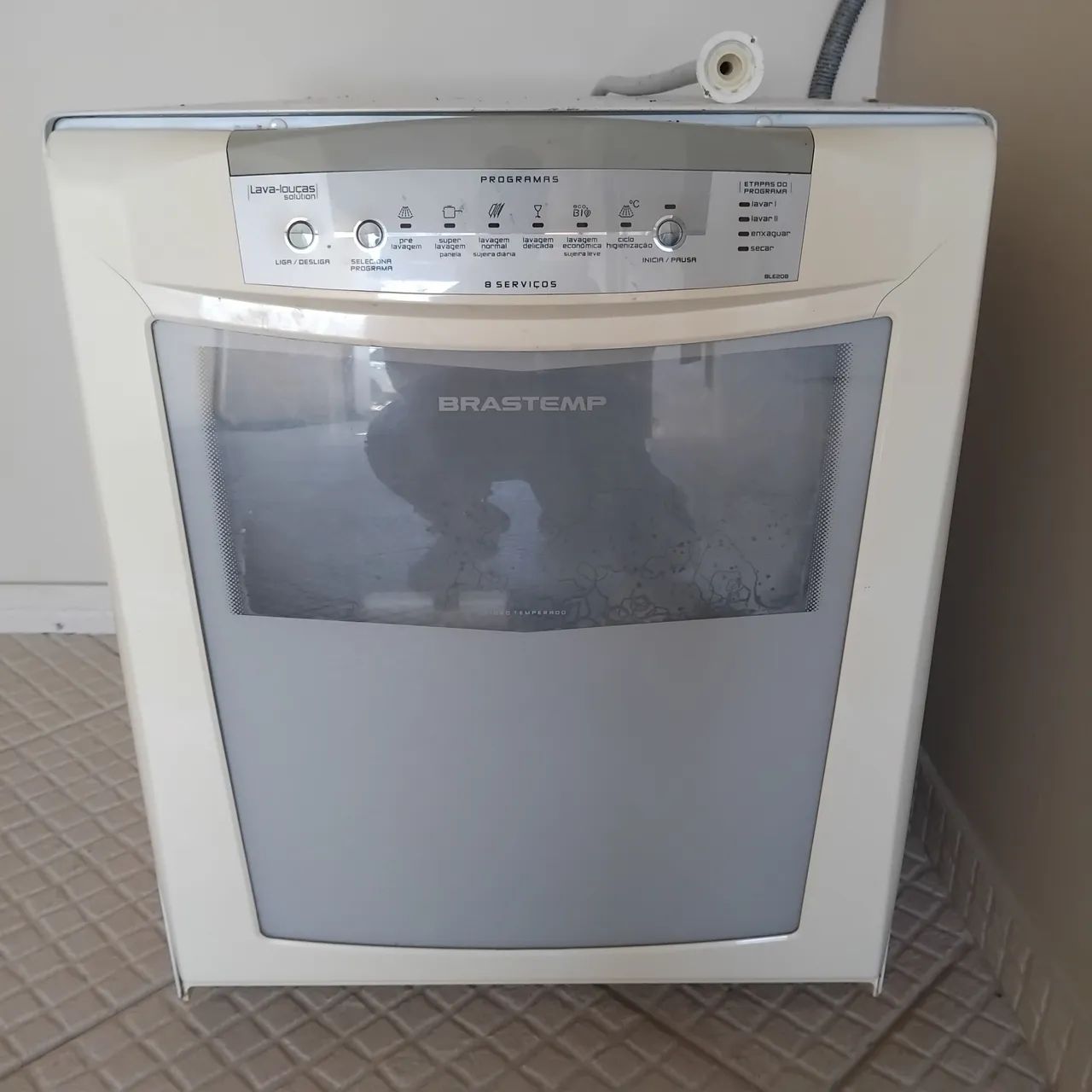 Lava louças 8 serviços Brastemp 