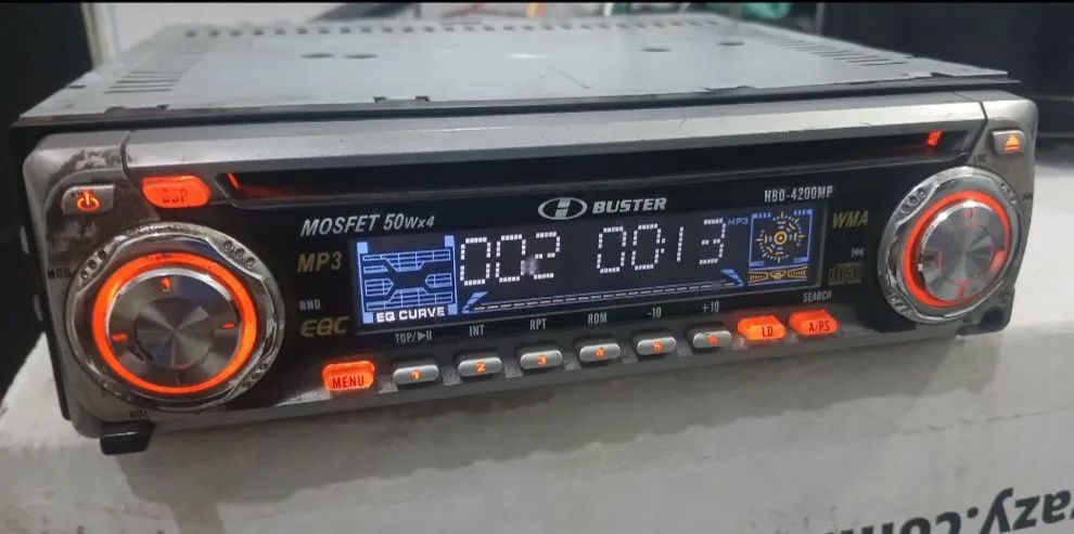 OLD H BUSTER CD PLAYER