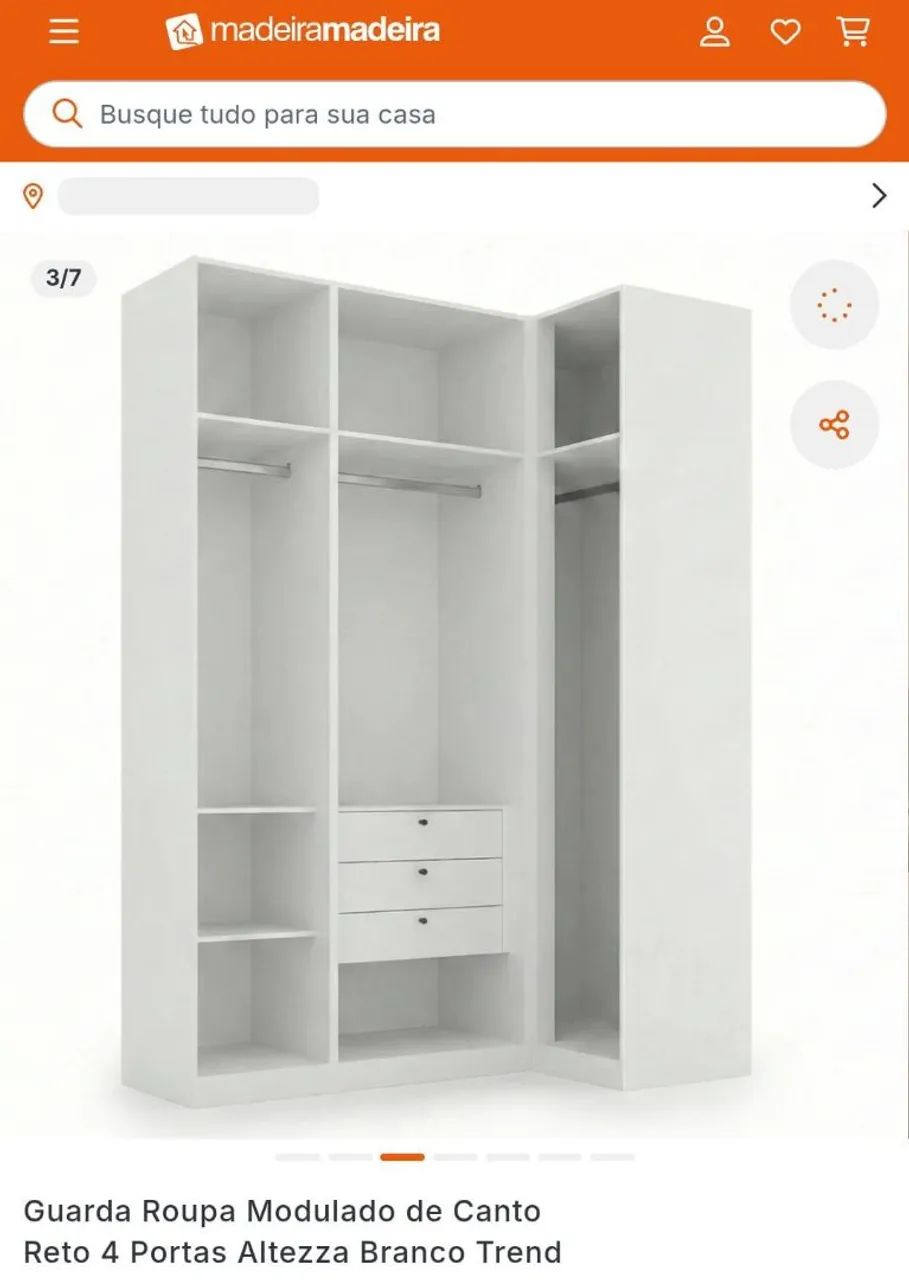 Guarda roupa 100%MDF vendo ou troco - Foto 3