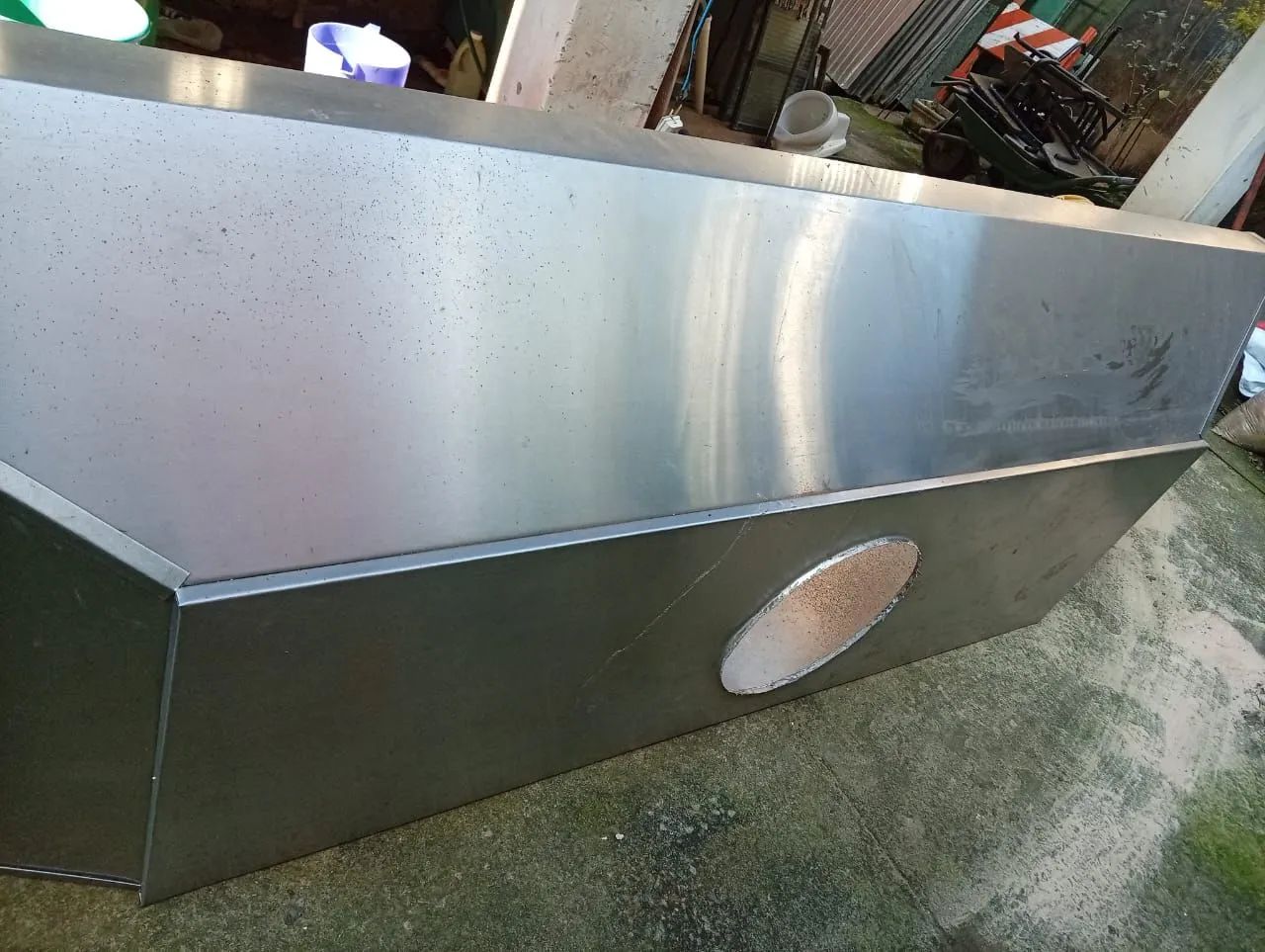Coifa industrial de inox 3 x1 mt - Foto 3