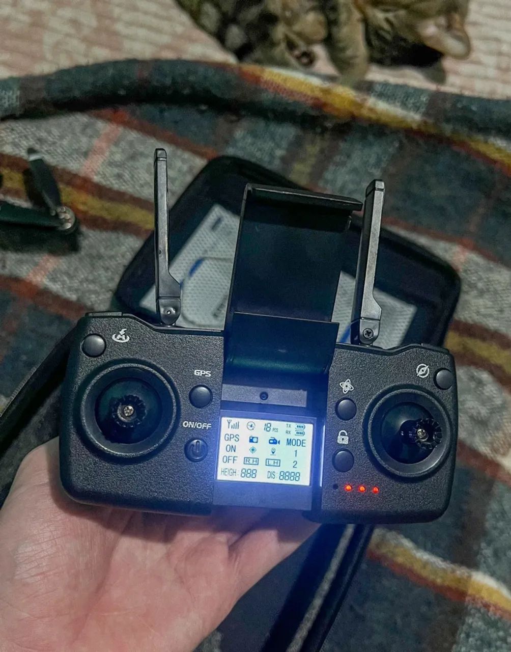 Drone L900 com GPS + 3 Baterias + Controle e Bolsa - Foto 2