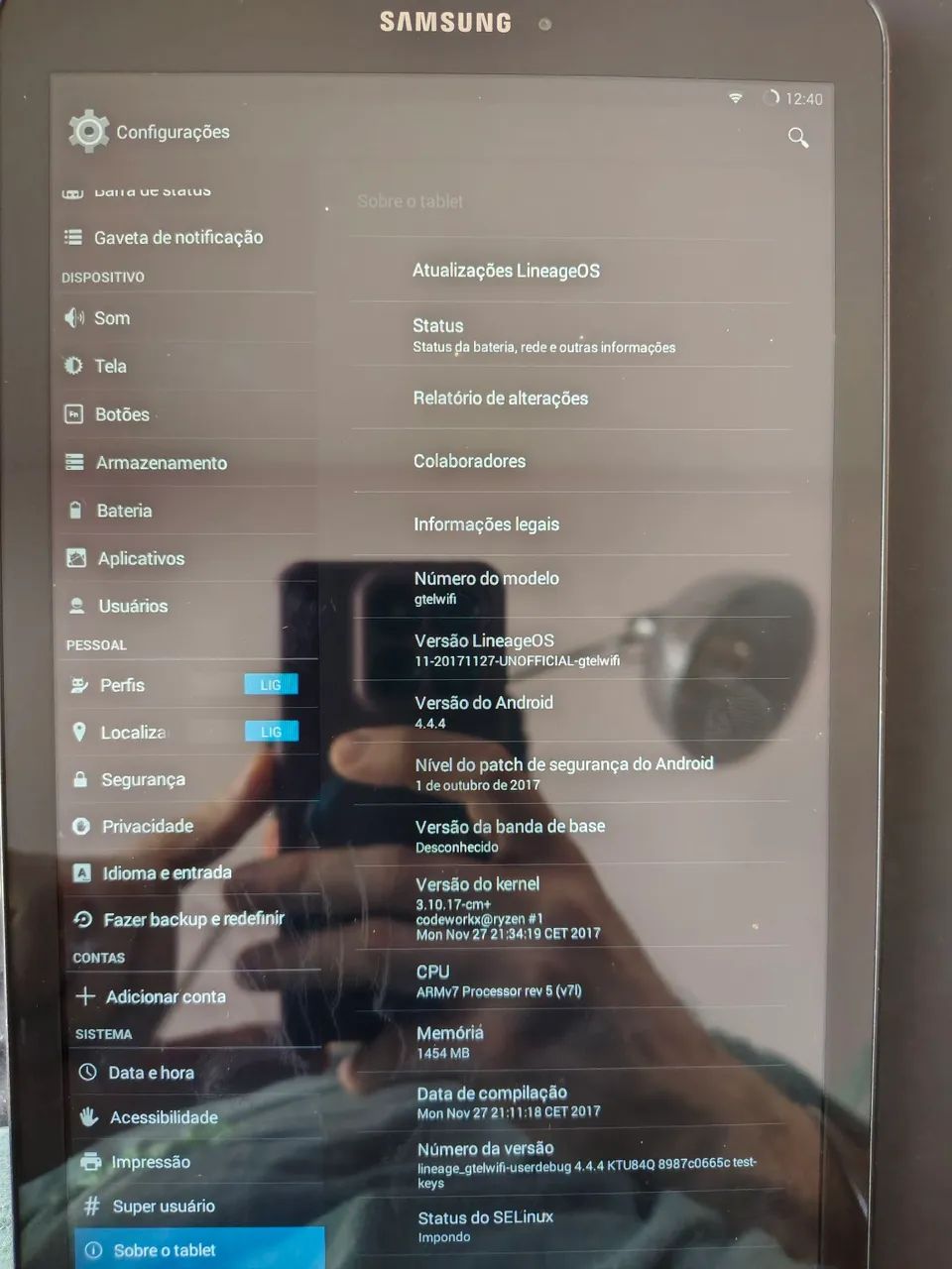 Galaxy tab E T560 9.6 polegadas - Foto 2