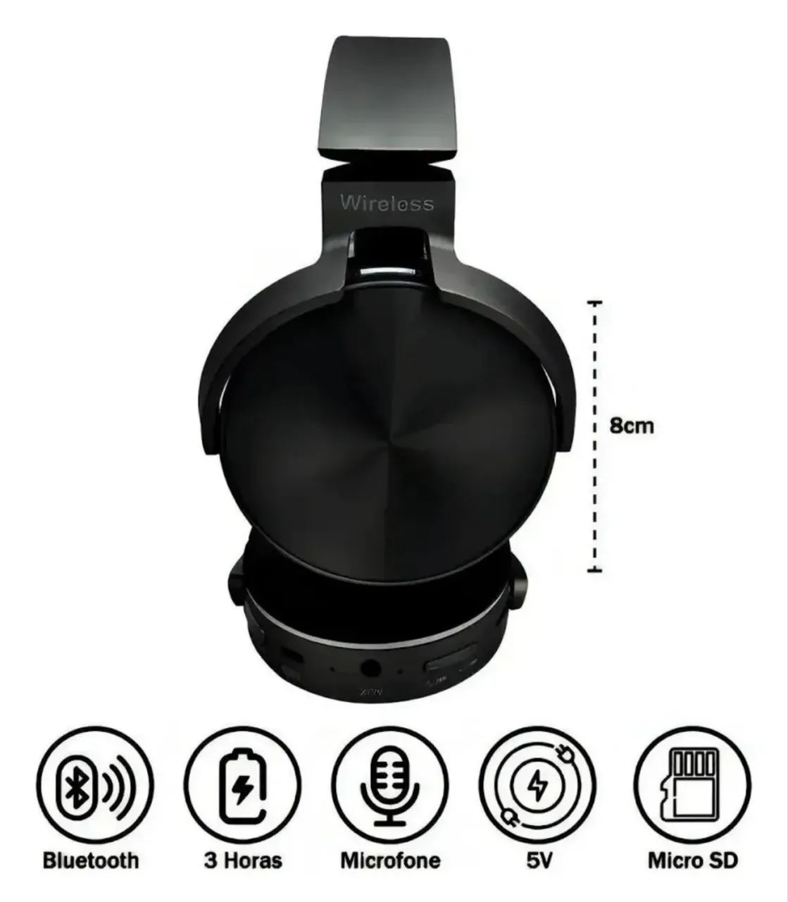Fone De Ouvido Bluetooth Sem Fio Jb950 - Foto 2