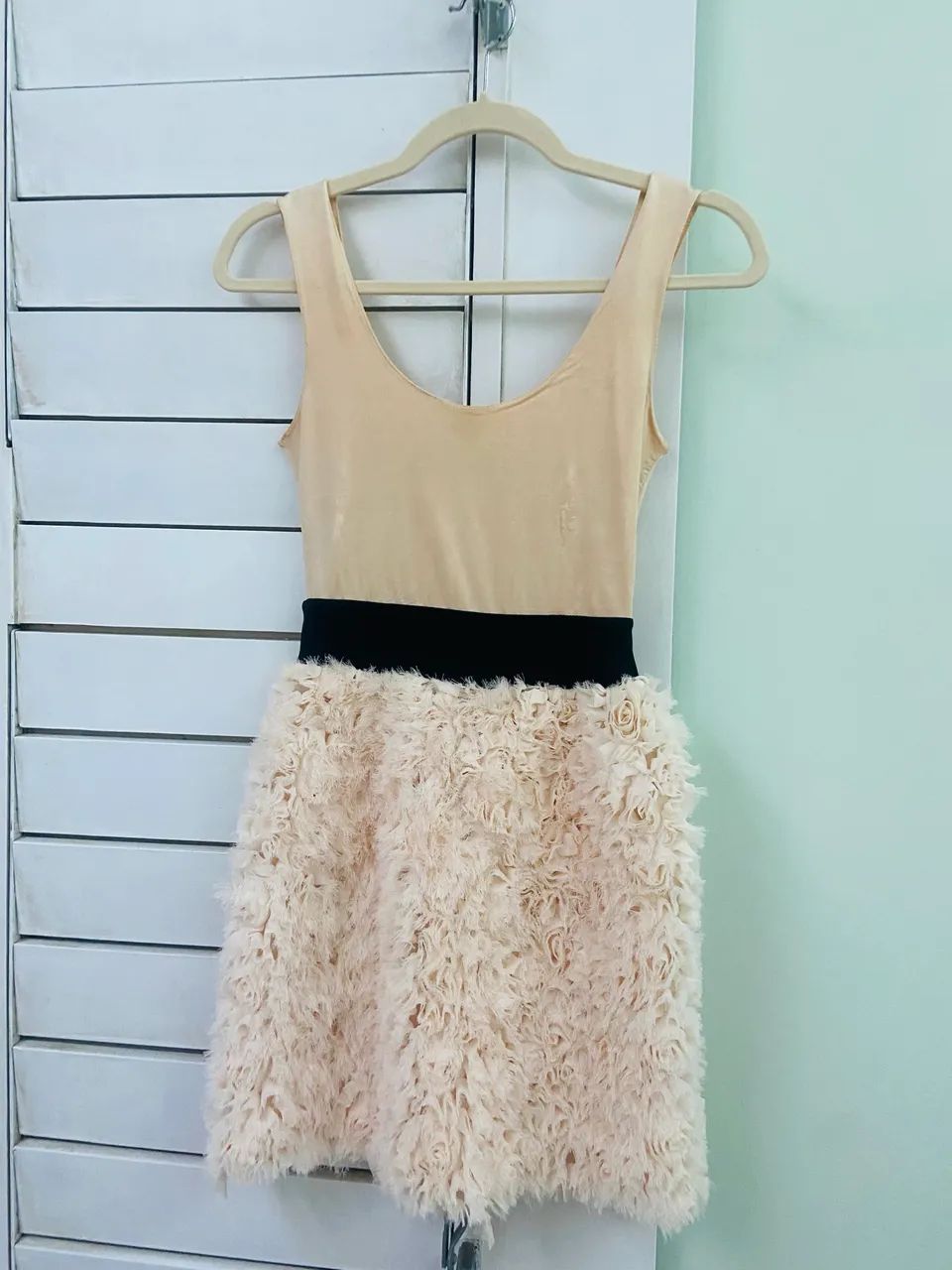 Vestido Zara texturizado PP