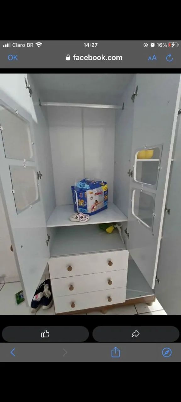 Guarda roupa conservado  - Foto 2