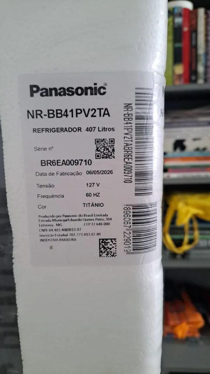 Geladeira Panasonic 407 litros nova - Foto 2