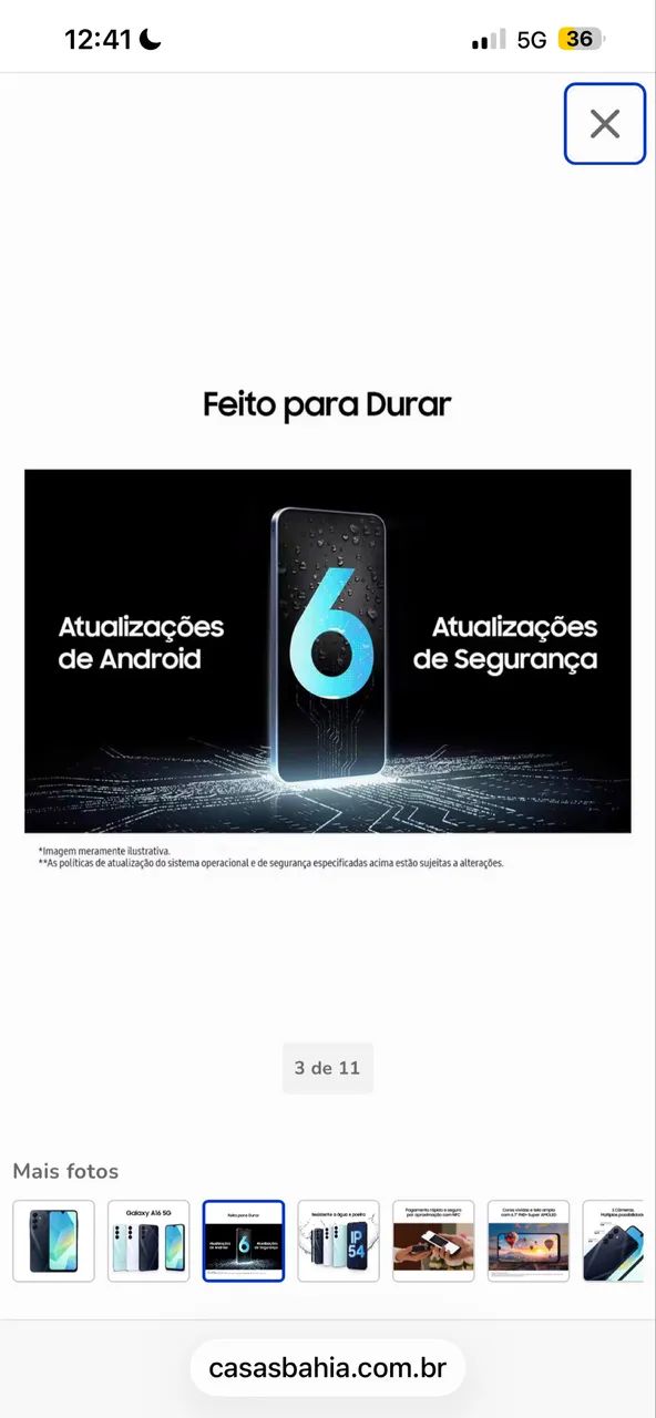 A16 5G 128gb - Foto 3