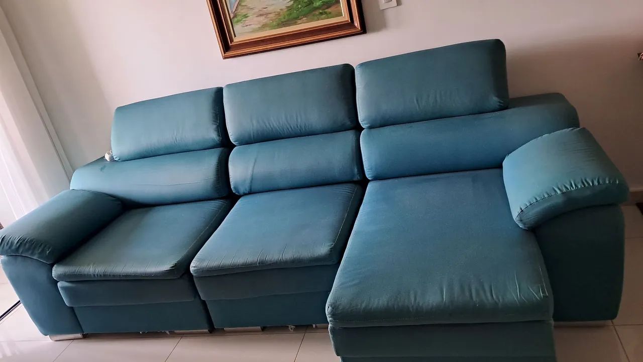 Sofá 3 lugares retrátil  - Foto 3