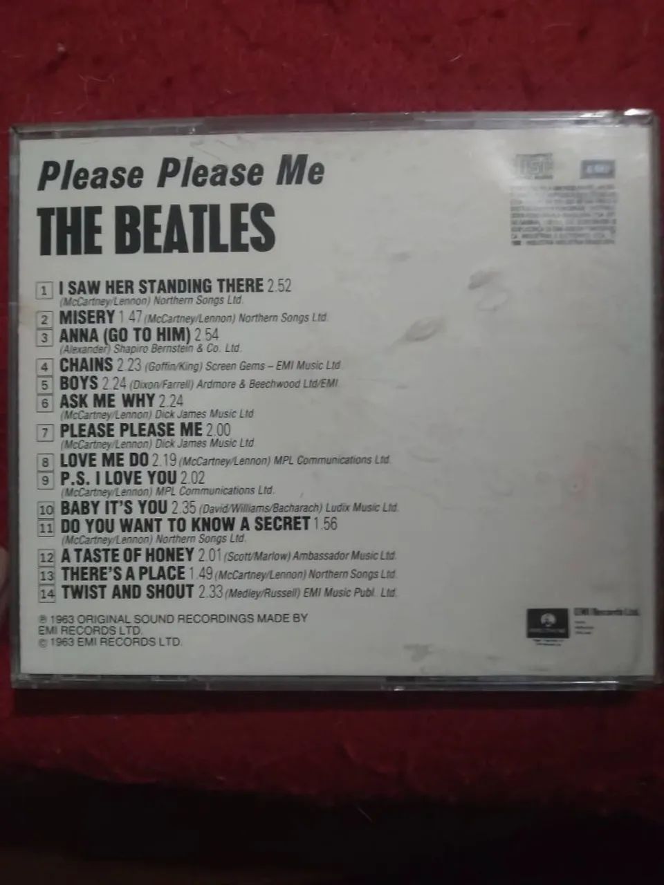 Cd Beatles - Please Please Me - Original De Época - Foto 2