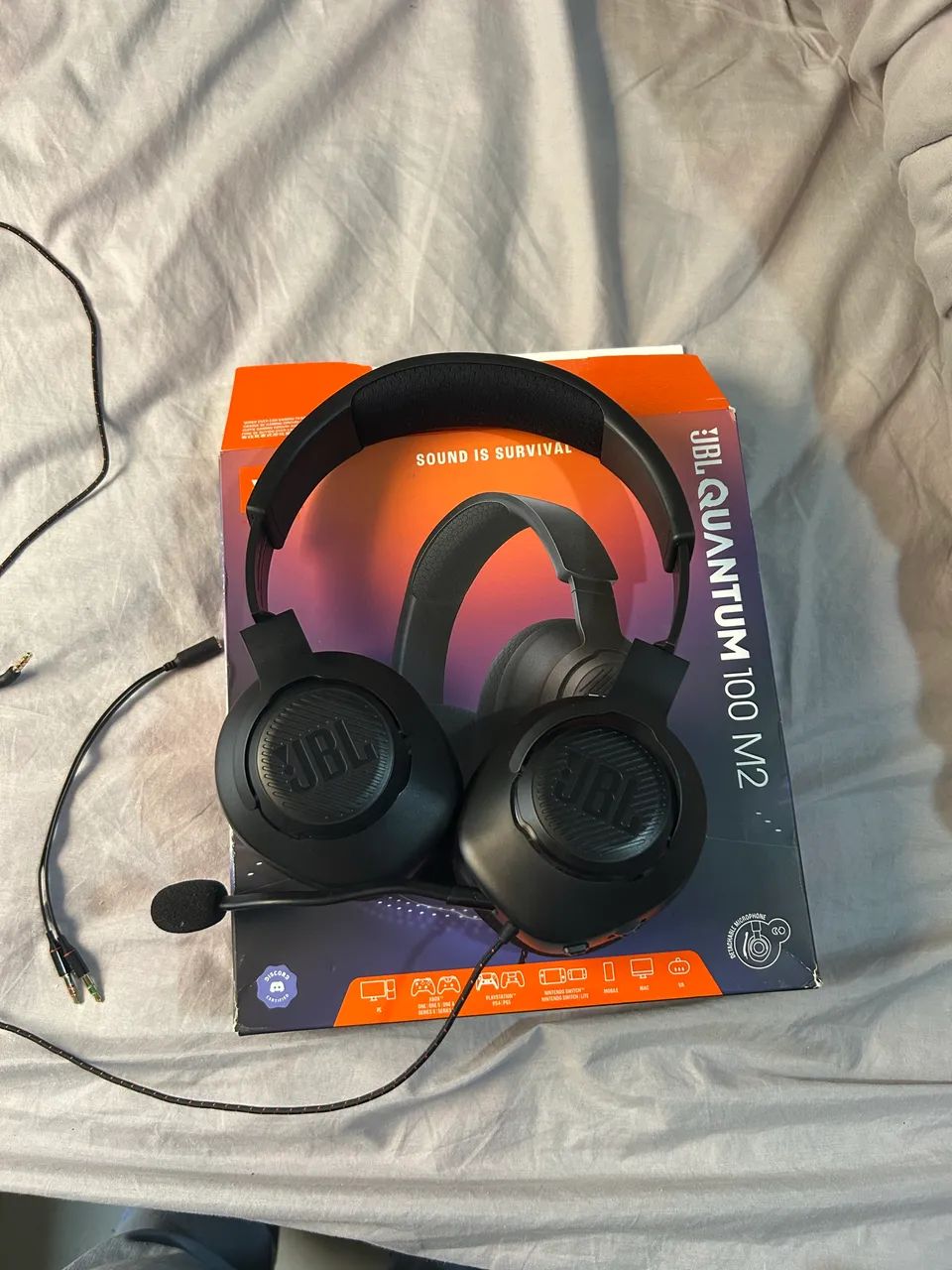 Fone JBL headset quantum 100 m2 - Foto 2