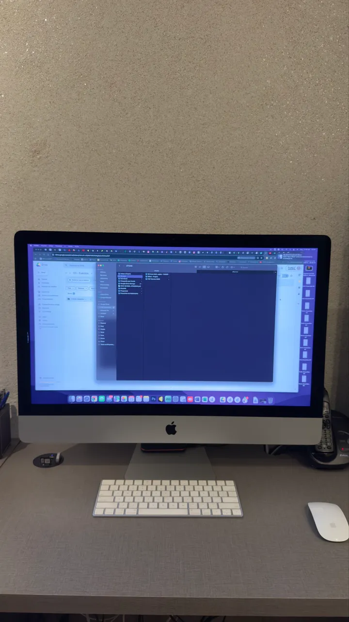 iMac 27 Retina 5K 2020 i7 8-core 128GB RAM AMD 5500 XT Magic Mouse