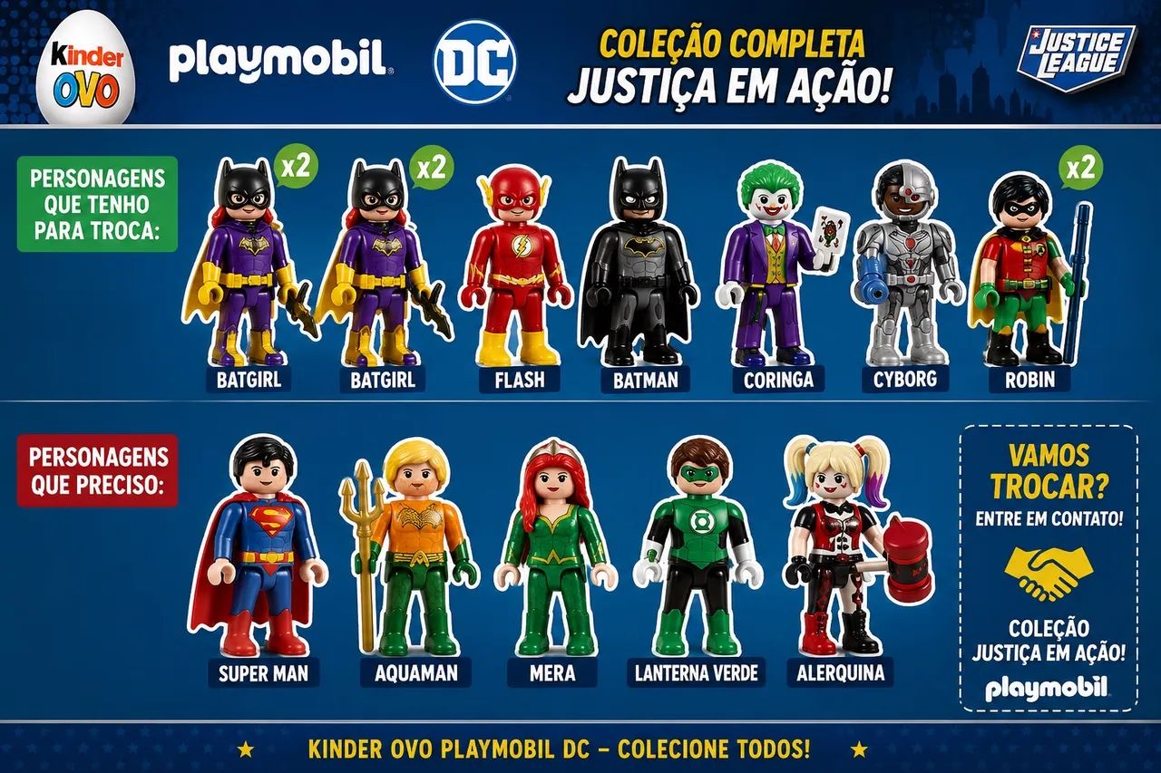 Playmobil Kinder Ovo - Venda ou Troca 
