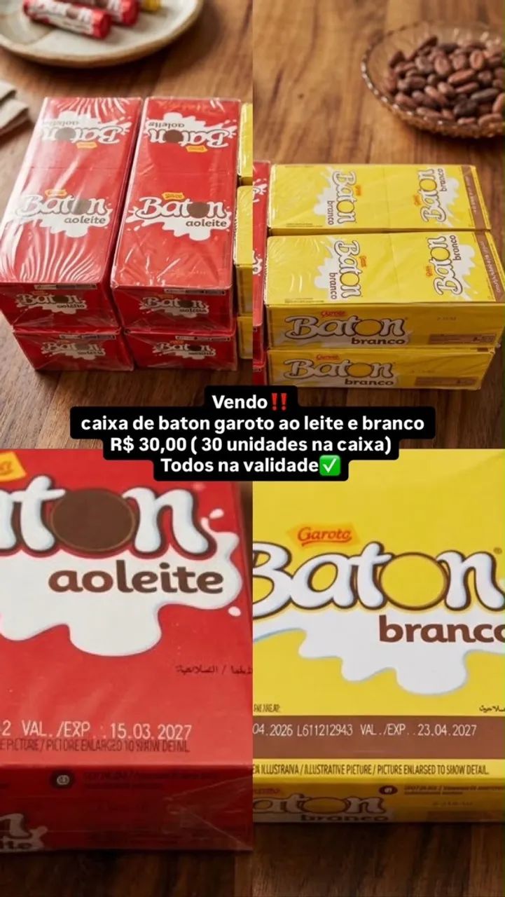Bis oreo e ao leite / Caixa de baton garoto - Foto 2