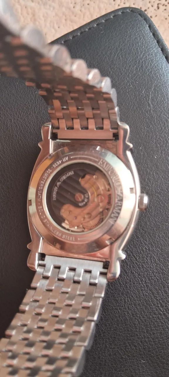 Relógio de GRIFFE EMPÓRIO ARMANI AR4636 MECÂNICO  - Foto 4