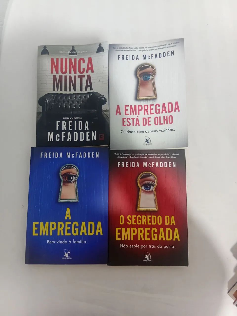 Livros da coleção da FREIDA McFADDEN
