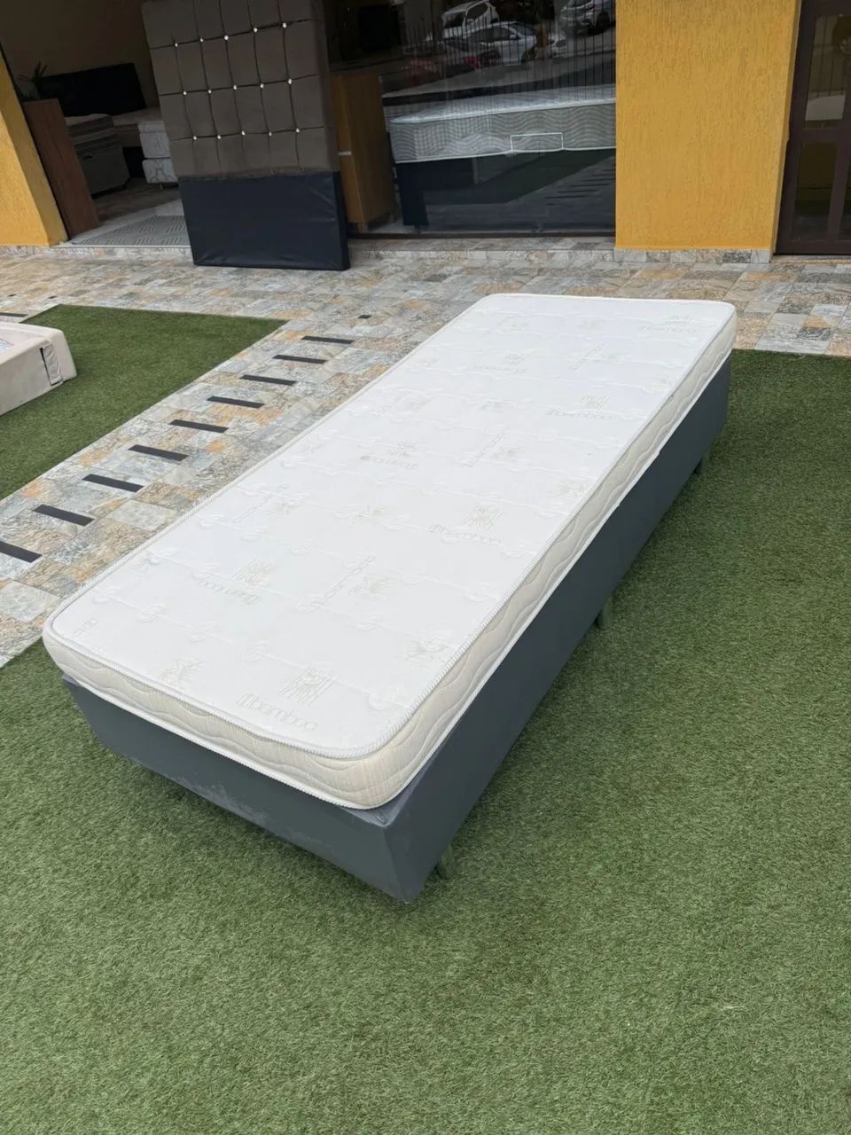 Cama box Solteiro com colchão MAXFLEX D33  - Foto 2