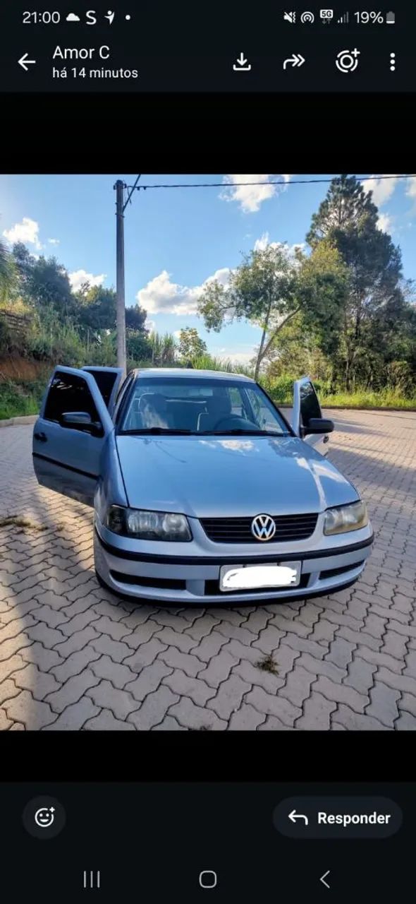 Volkswagen Gol Geração III Plus 1.0 MI 16V Gasolina Mec. 2P 2001