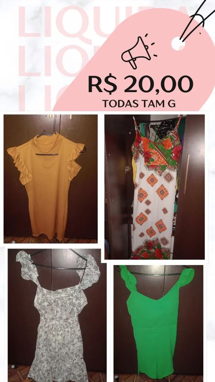 Roupas femininas usadas - Foto 4