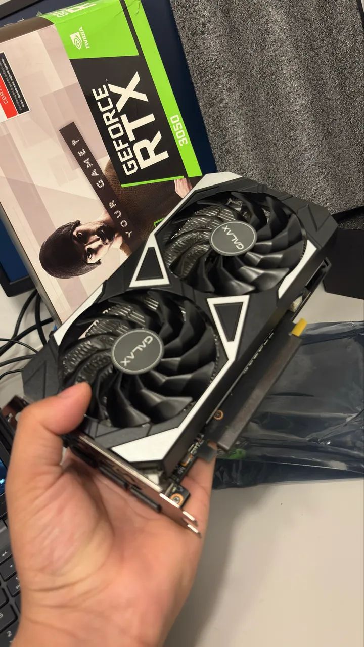 Placa de video RTX 3050 6GB NOVA - Foto 3