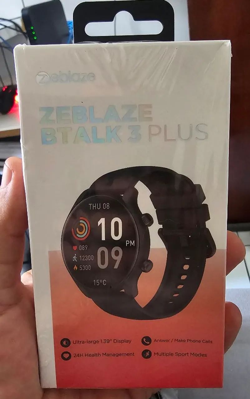 Relógio Smartwatch Zeblaze Btalk 3 plus.