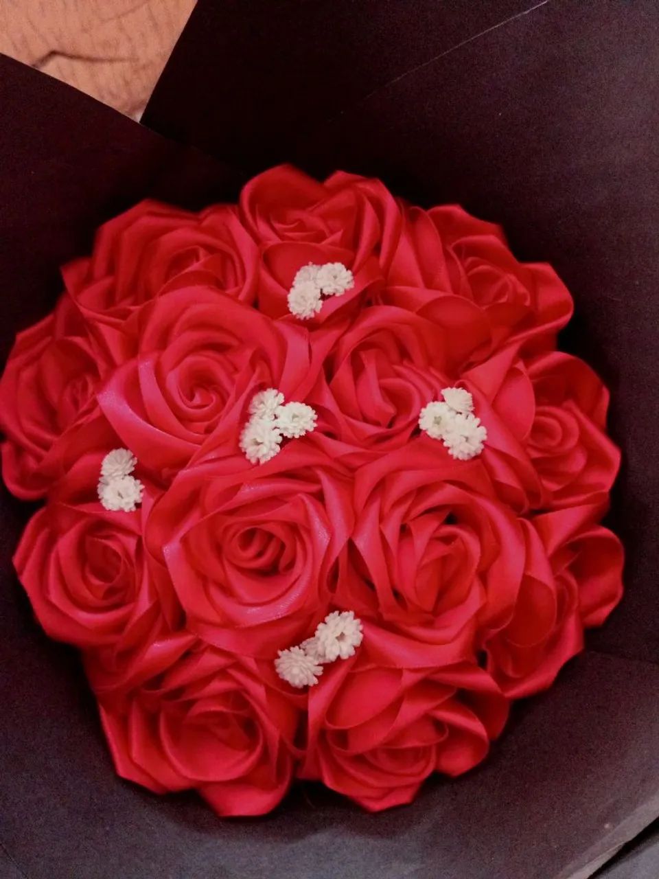Buquê de cetim, vermelho  - Foto 3