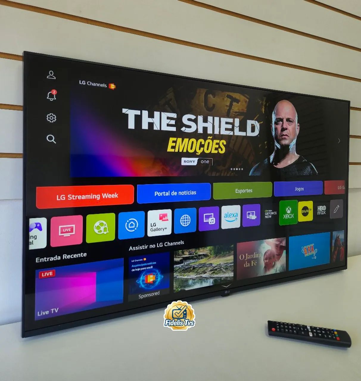 TV LG 43 POLEGADAS SMART WIFI COMPLETA COM XBOX - Foto 4