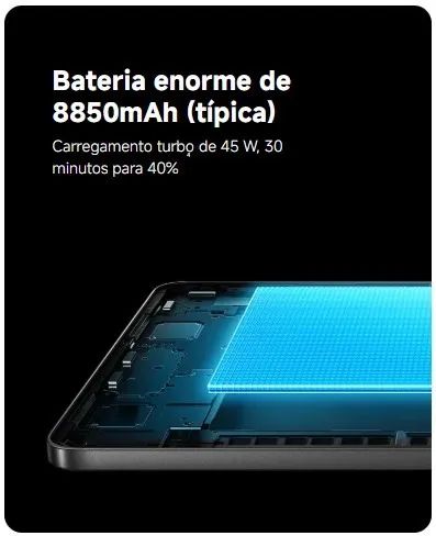 Tablet Poco Pad X1 8GB RAM 256GB Lançamento Original - Foto 5