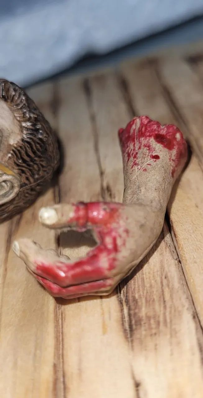 Acessórios action figures McFarlane Chainsaw Massacre e Halloween - Foto 3