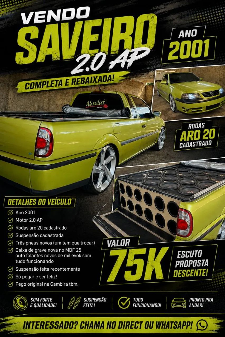 Volkswagen Saveiro 2.0 MI 2001