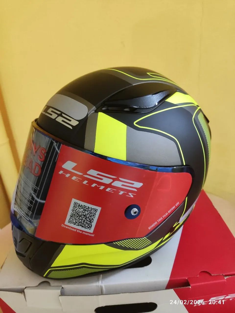 Capacete LS2 edição limitada novo - Foto 2