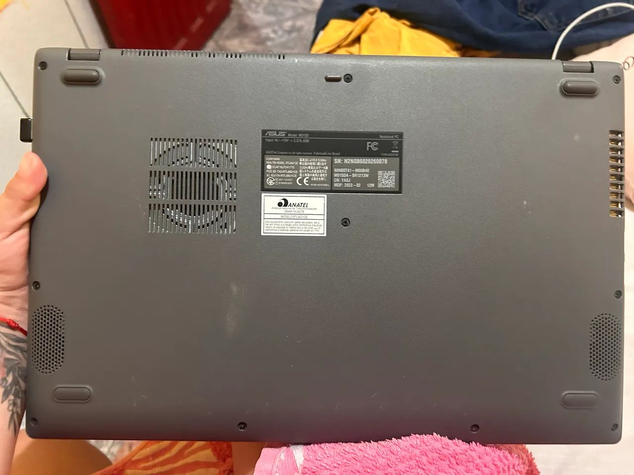 Vende-se Notebook ASUS M515DA Ryzen 5 | 8GB RAM | SSD 256GB - Foto 3