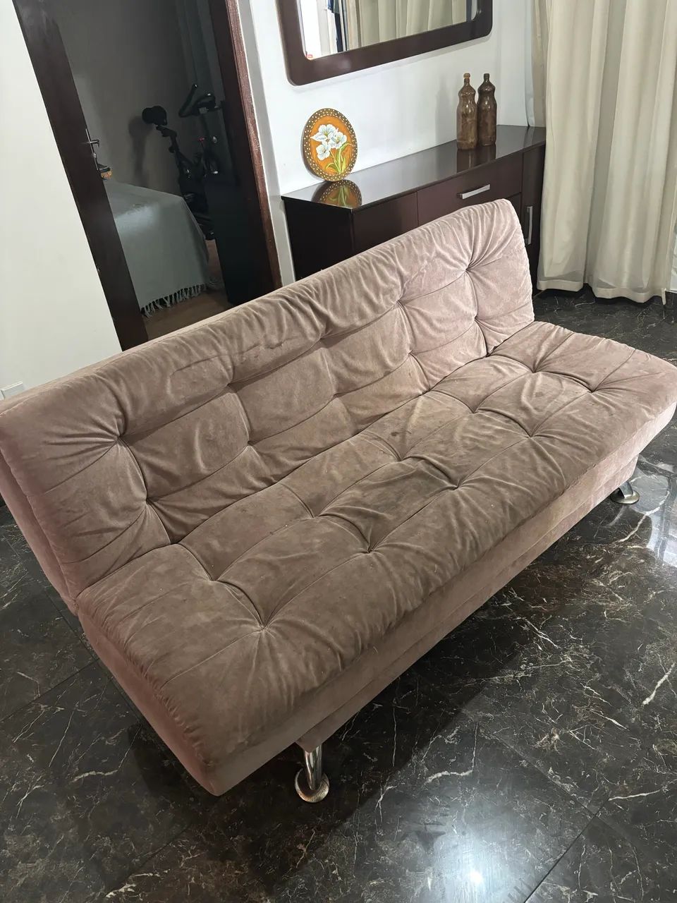 Sofá-cama 3 lugares