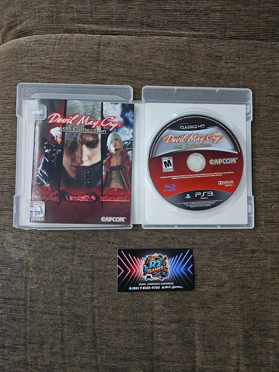 DEVIL MAY CRY HD COLLECTION (PS3) JOGO - Jogos de Vídeo Game