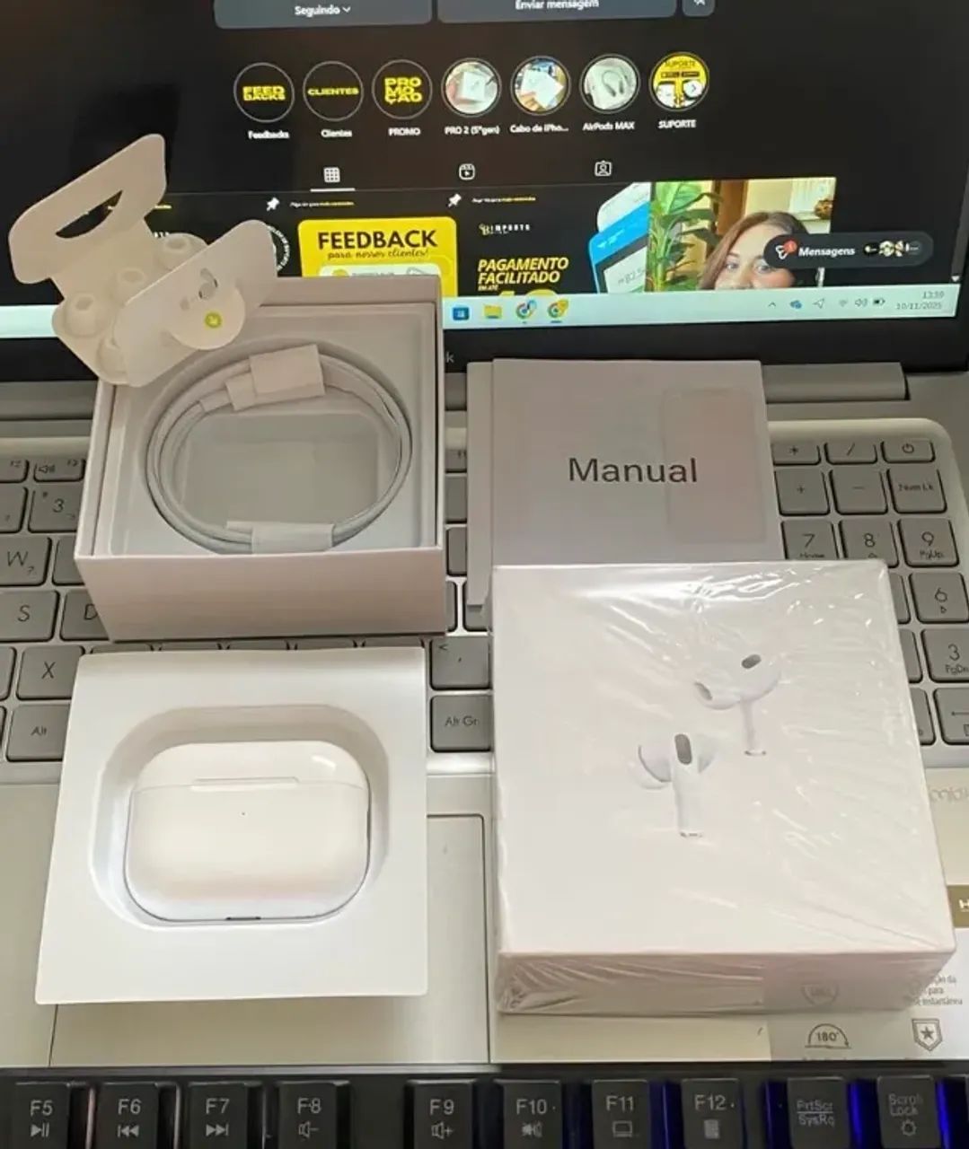 AirPods PRO 2 (5ºgen) - Reconhece como Original