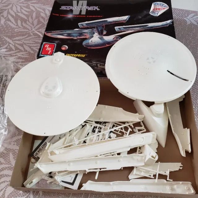 KIT modelo da nave U.S.S. Enterprise, AMT/ERTL - Foto 2