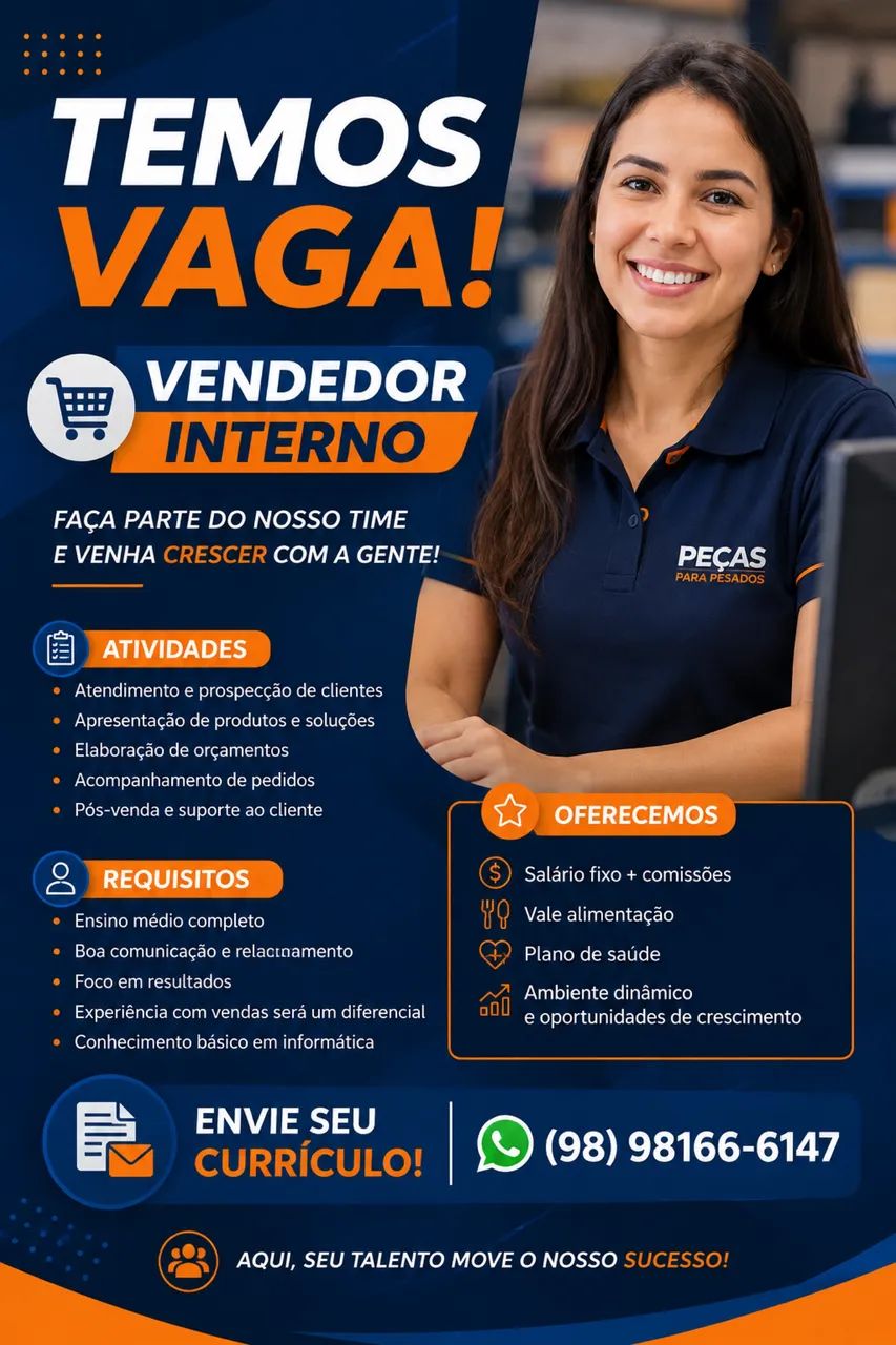 Vaga de emprego 
