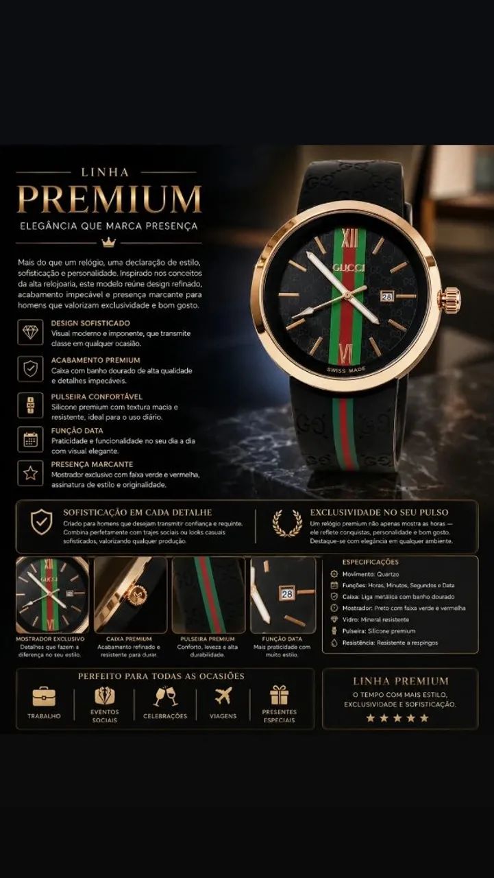Relógio Gucci  - Foto 2