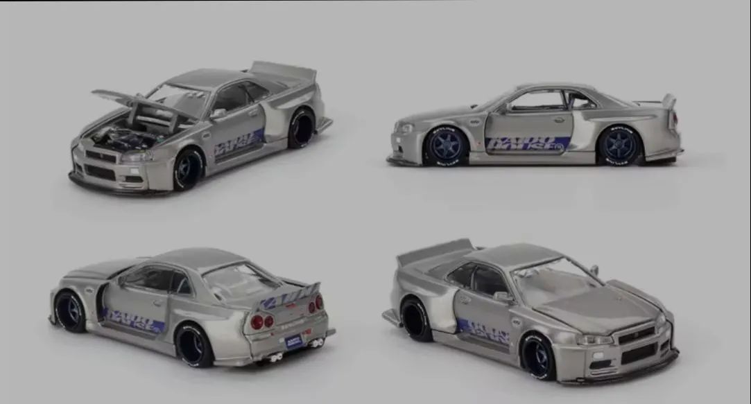 Mini GT Kaido House R34 #143 - Foto 2