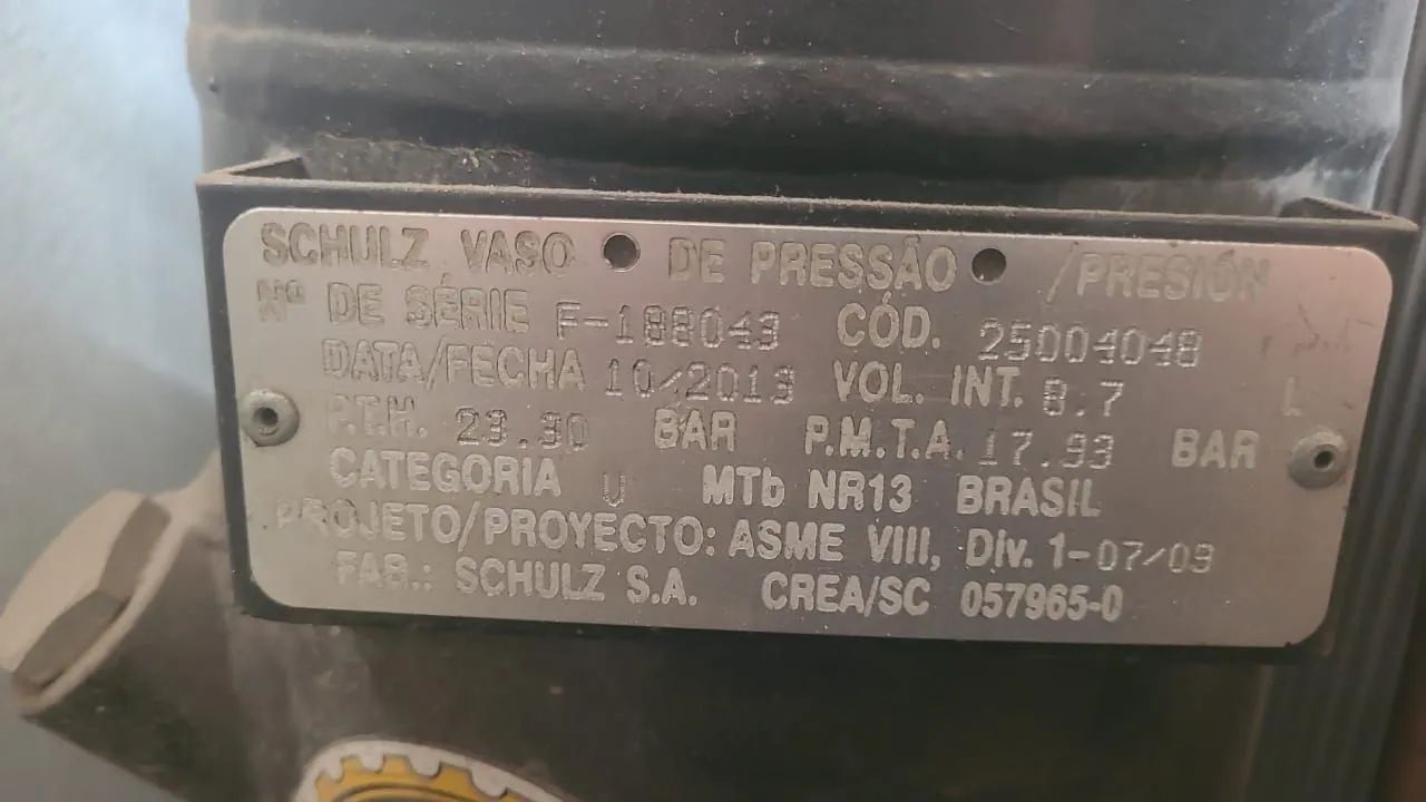 COMPRESSOR SCHULZ SRP3015 - Peças para tratores e máquinas - Vila
