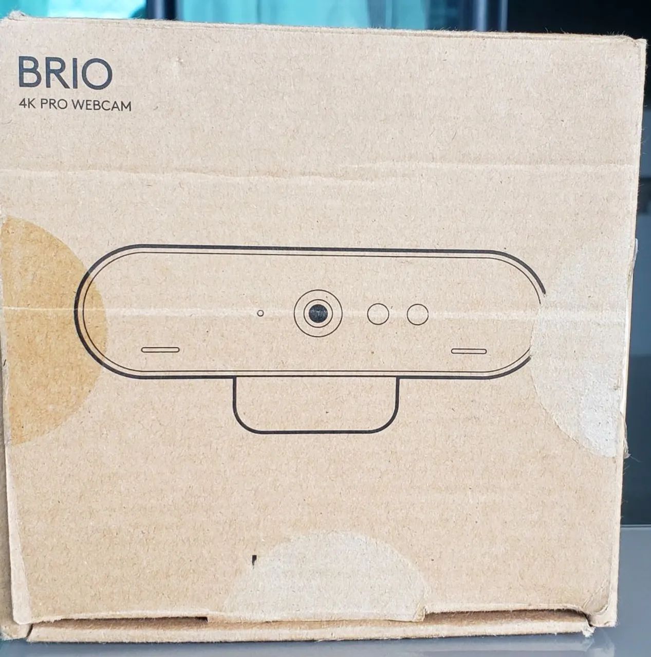 Webcam Ultra HD 4k Pro Brio Logitech com microfone embutido - a melhor! - Foto 5